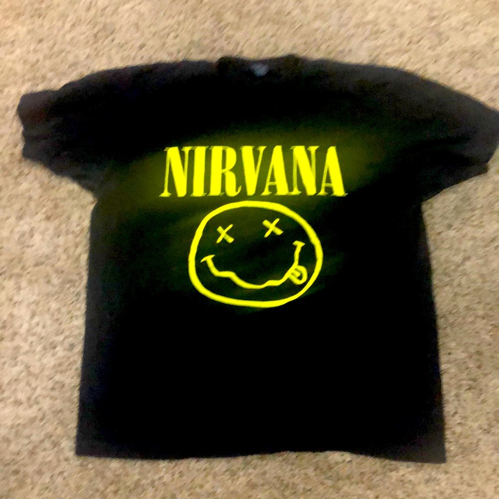 Nirvana t shirt size Xl